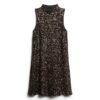 Sleeveless Sequin a Line Mini Dress Sleeveless Sequin a Line Mini Dress