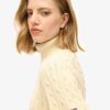 Slouchy Cable Roll Neck Jumper Slouchy Cable Roll Neck Jumper