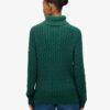 Slouchy Cable Roll Neck Jumper Slouchy Cable Roll Neck Jumper