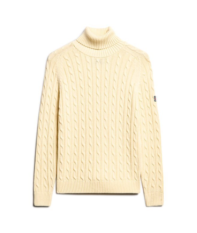 Slouchy Cable Roll Neck Jumper Slouchy Cable Roll Neck Jumper