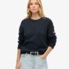Slouchy Knitted Crew Jumper Slouchy Knitted Crew Jumper
