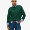 Slouchy Knitted Crew Jumper Slouchy Knitted Crew Jumper