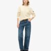 Slouchy Knitted Crew Jumper Slouchy Knitted Crew Jumper