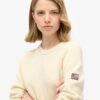Slouchy Knitted Crew Jumper Slouchy Knitted Crew Jumper