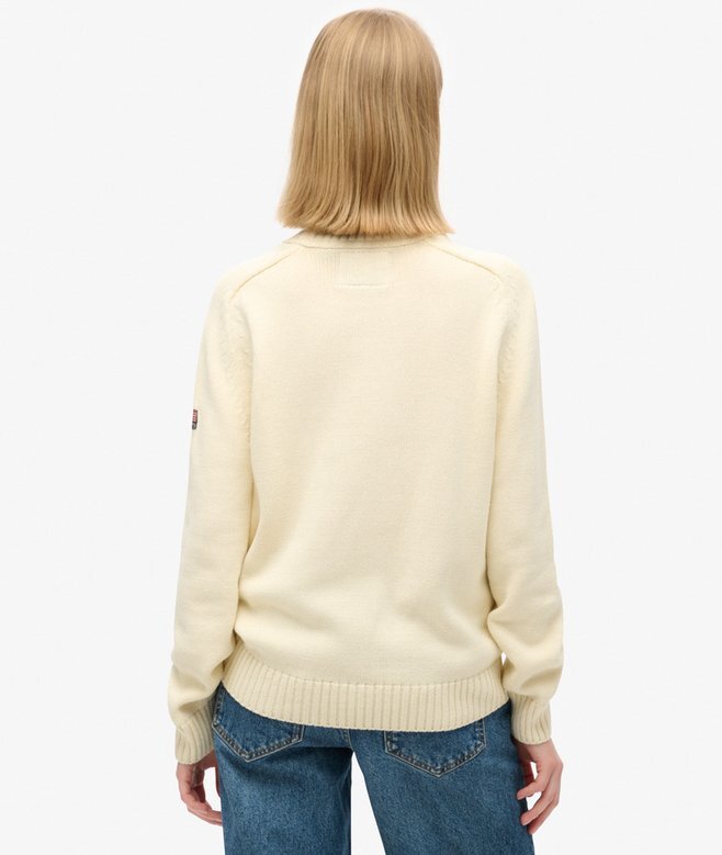 Slouchy Knitted Crew Jumper Slouchy Knitted Crew Jumper