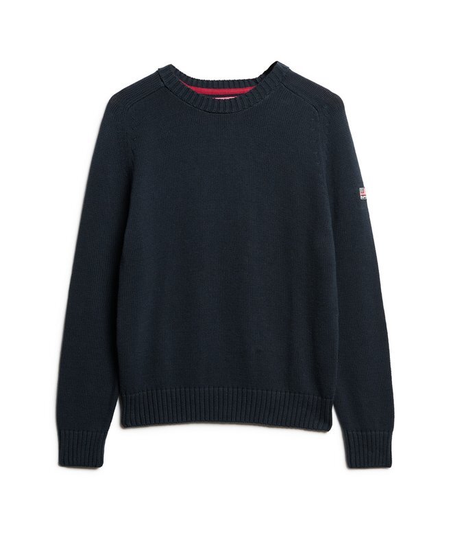 Slouchy Knitted Crew Jumper Slouchy Knitted Crew Jumper