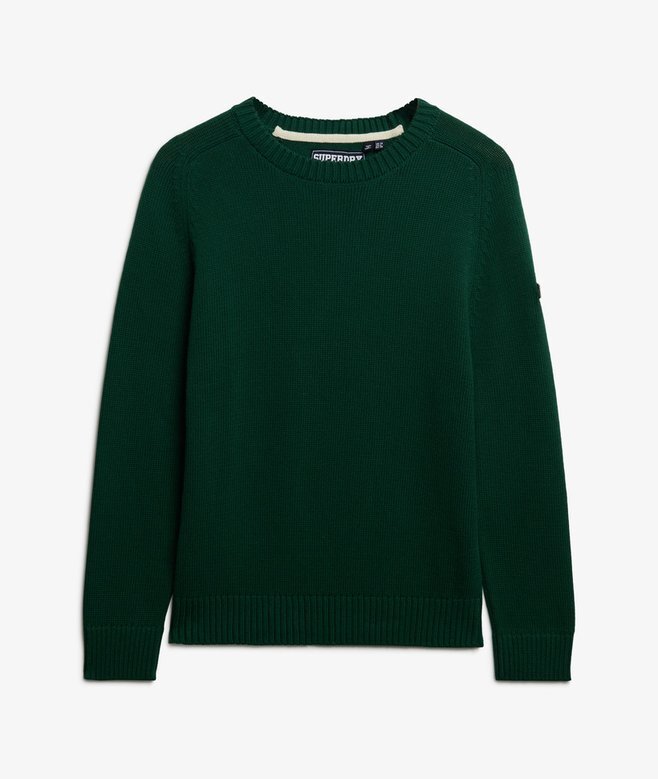 Slouchy Knitted Crew Jumper Slouchy Knitted Crew Jumper