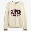 Slouchy Knitted Graphic Crew Jumper Slouchy Knitted Graphic Crew Jumper
