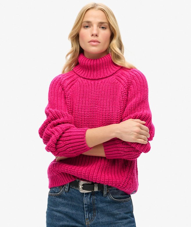 Slouchy Stitch Roll Neck Knit Slouchy Stitch Roll Neck Knit