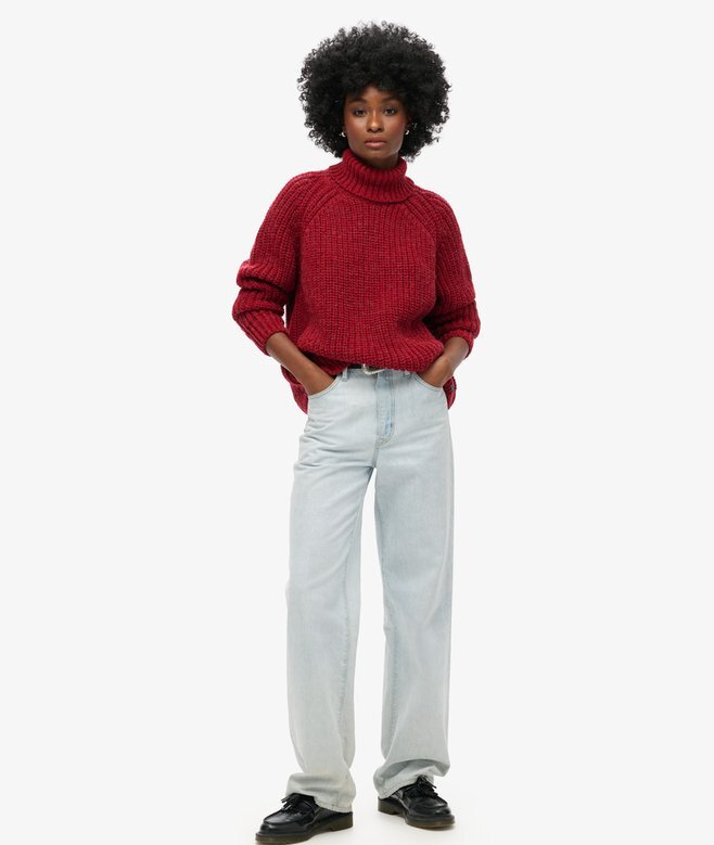 Slouchy Stitch Roll Neck Knit Slouchy Stitch Roll Neck Knit