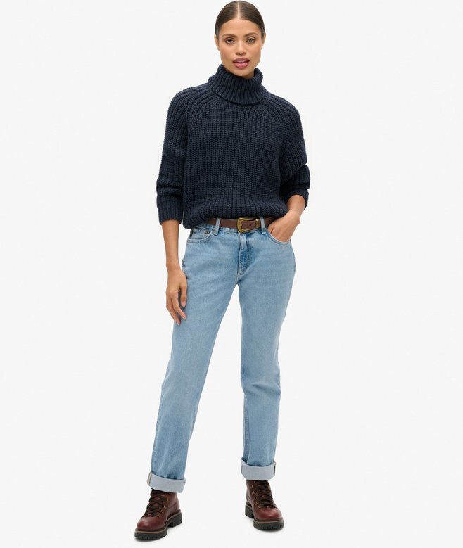 Slouchy Stitch Roll Neck Knit Slouchy Stitch Roll Neck Knit