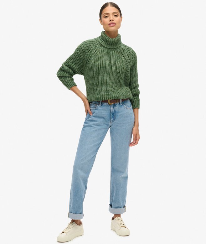 Slouchy Stitch Roll Neck Knit Slouchy Stitch Roll Neck Knit
