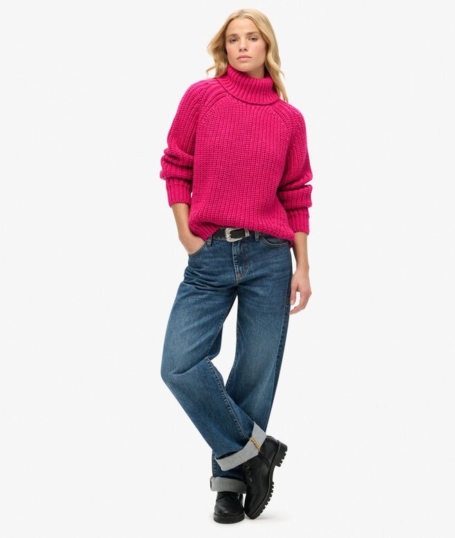 Slouchy Stitch Roll Neck Knit Slouchy Stitch Roll Neck Knit