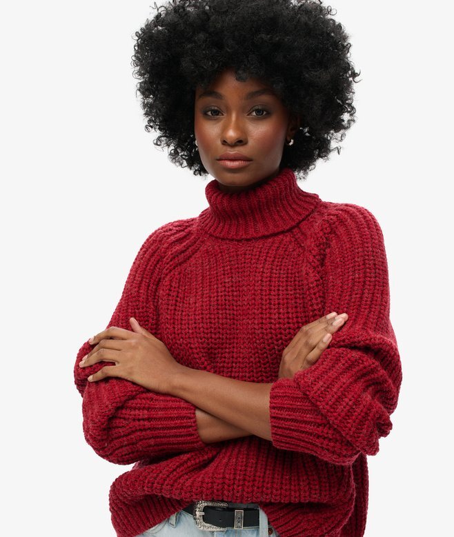Slouchy Stitch Roll Neck Knit Slouchy Stitch Roll Neck Knit