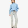 Slouchy Stitch Roll Neck Knit