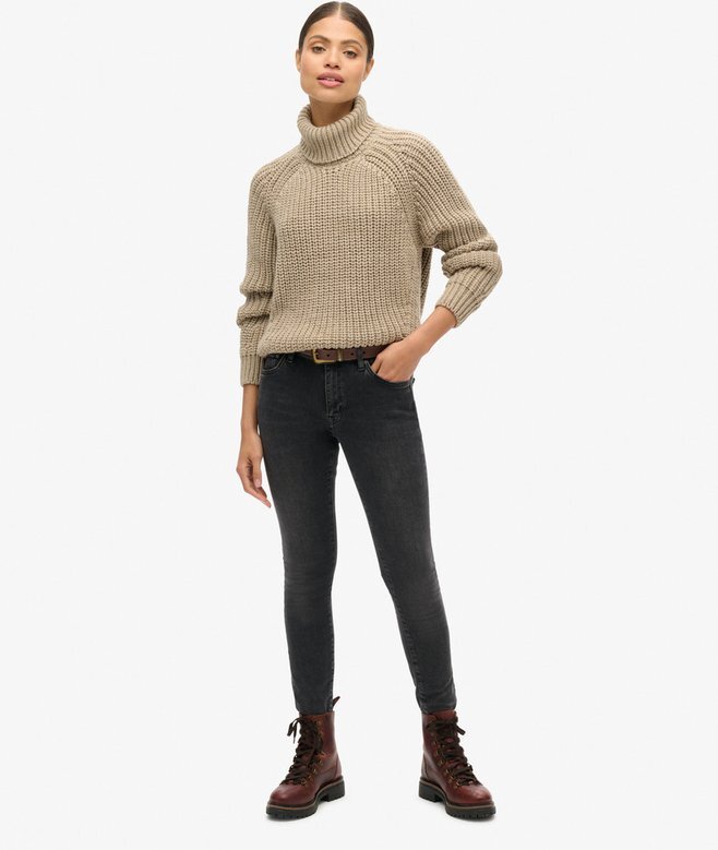 Slouchy Stitch Roll Neck Knit Slouchy Stitch Roll Neck Knit
