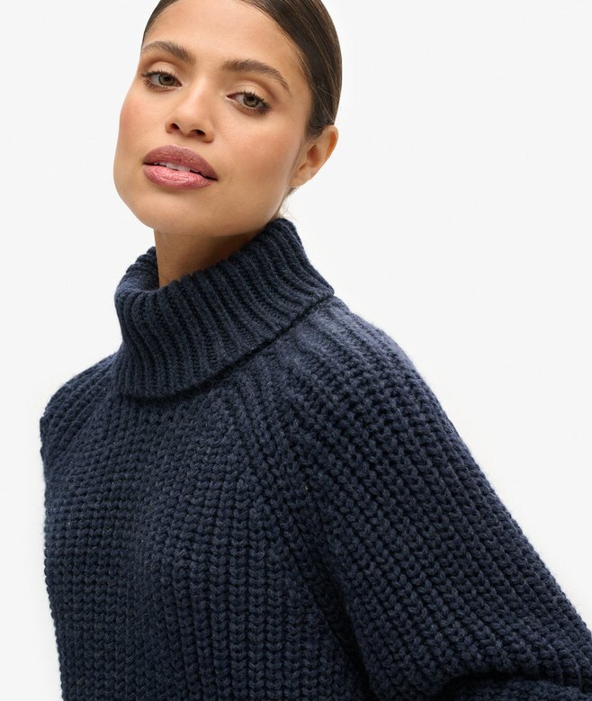 Slouchy Stitch Roll Neck Knit Slouchy Stitch Roll Neck Knit