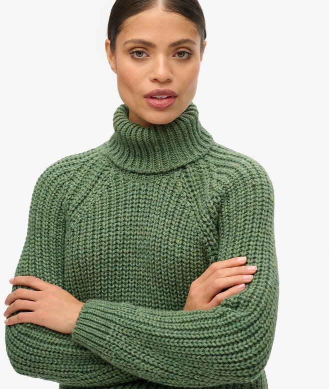 Slouchy Stitch Roll Neck Knit Slouchy Stitch Roll Neck Knit
