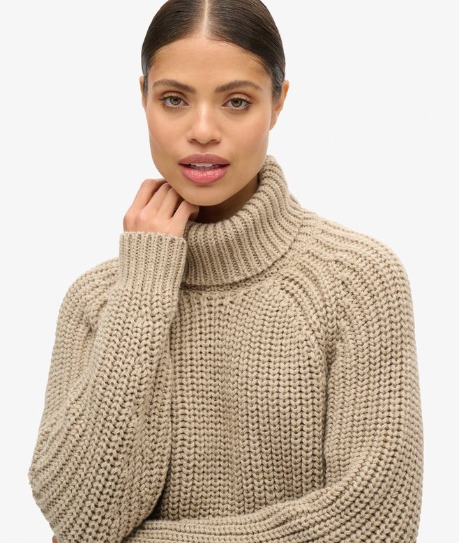 Slouchy Stitch Roll Neck Knit Slouchy Stitch Roll Neck Knit