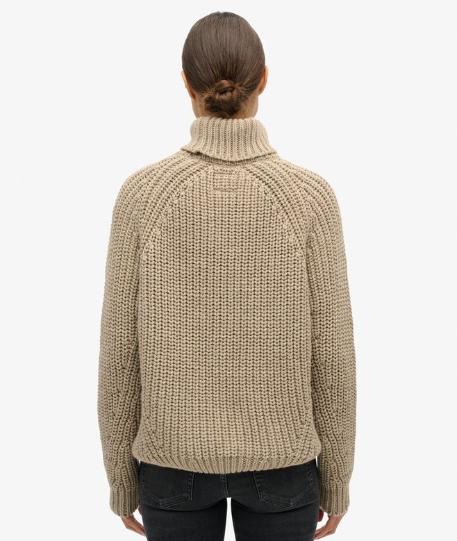 Slouchy Stitch Roll Neck Knit Slouchy Stitch Roll Neck Knit