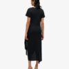 Slub Midi Wrap Dress Slub Midi Wrap Dress