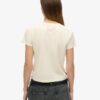 Small Tattoo Rhinestone Fitted T-Shirt