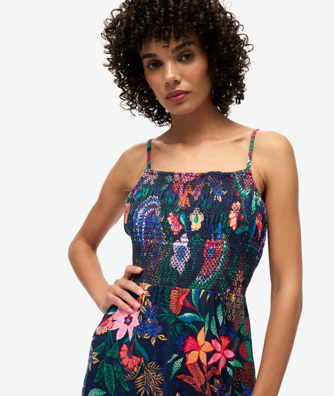 Smocked Cami Maxi Dress Smocked Cami Maxi Dress