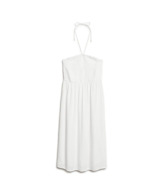 Smocked Midi Beach Dress Smocked Midi Beach Dress