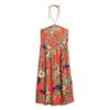 Smocked Midi Beach Dress Smocked Midi Beach Dress