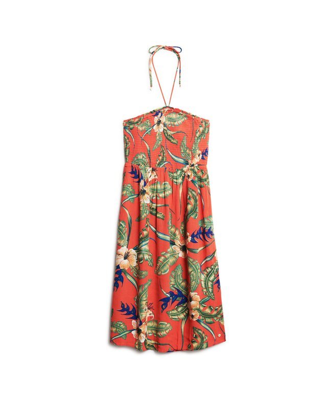 Smocked Midi Beach Dress Smocked Midi Beach Dress