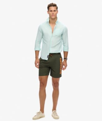 Sport Graphic 17-Inch Recycled Swim Shorts