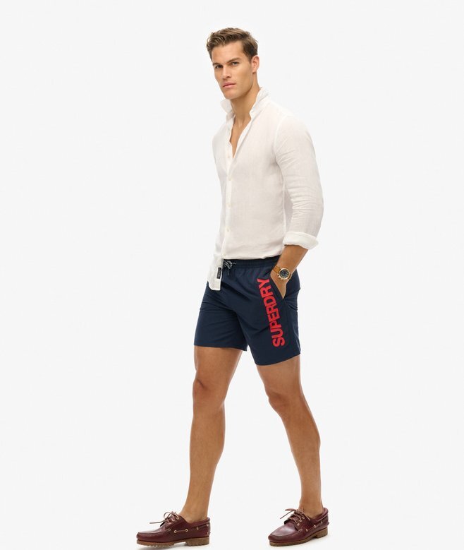 Sport Graphic 17-Inch Recycled Swim Shorts Sport Graphic 17-Inch Recycled Swim Shorts