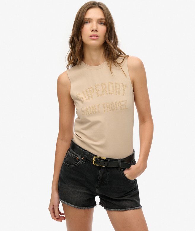 Sport Luxe Fitted Tank Top Sport Luxe Fitted Tank Top