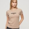 Sport Luxe Logo Fitted Cropped T-Shirt