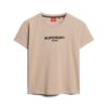 Sport Luxe Logo Fitted Cropped T-Shirt