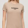 Sport Luxe Logo Fitted Cropped T-Shirt
