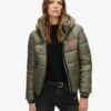 Sports Puffer Bomber Jacket