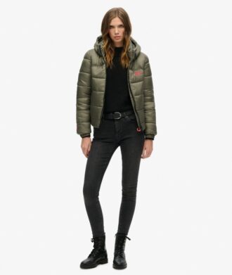 Sports Puffer Bomber Jacket