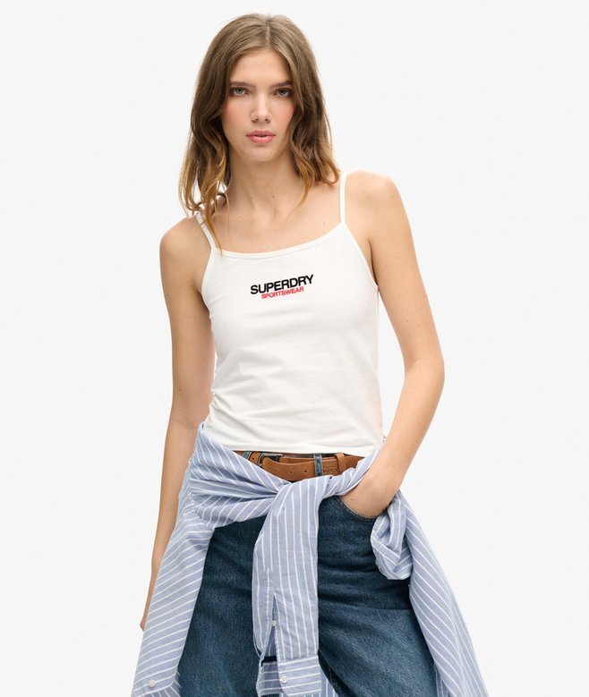Sportswear Logo Fitted Cami Top Sportswear Logo Fitted Cami Top
