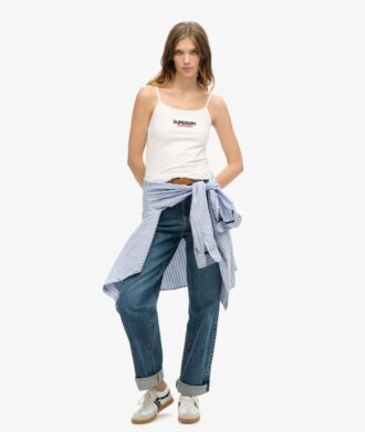 Sportswear Logo Fitted Cami Top