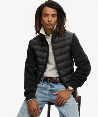 Storm Fleece Hybrid Bomber Jacket