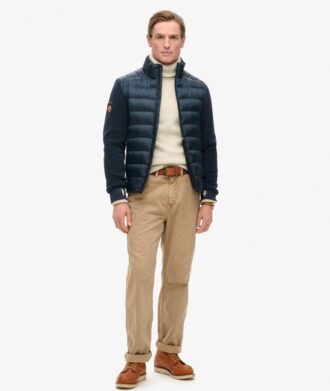 Storm Fleece Hybrid Bomber Jacket