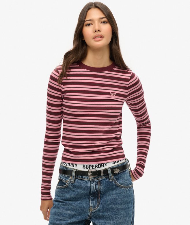 Stripe Long Sleeve Top Stripe Long Sleeve Top
