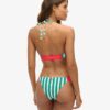 Stripe Triangle Bikini Top