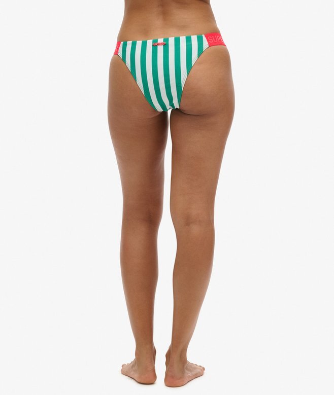 Striped Cheeky Bikini Bottoms Striped Cheeky Bikini Bottoms