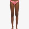 Striped Cheeky Bikini Bottoms