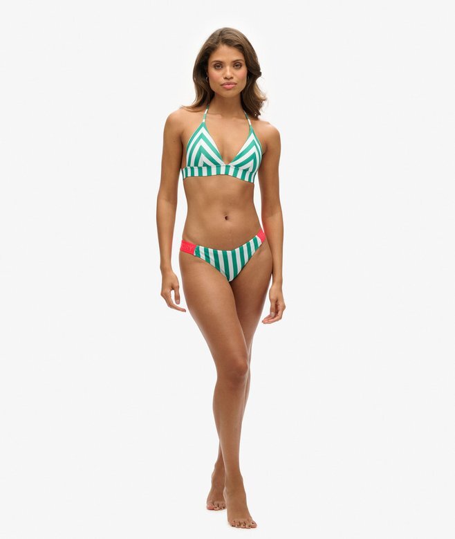 Striped Cheeky Bikini Bottoms Striped Cheeky Bikini Bottoms