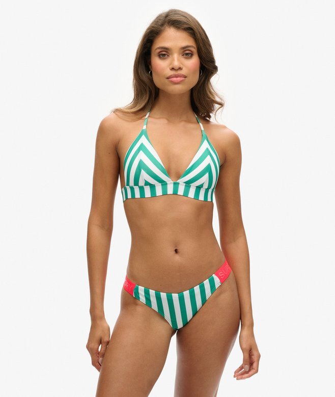 Striped Cheeky Bikini Bottoms Striped Cheeky Bikini Bottoms