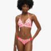Striped Cheeky Bikini Bottoms