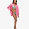 Striped Cheeky Bikini Bottoms Striped Cheeky Bikini Bottoms